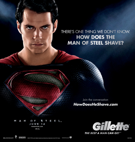 Supeman Best PR campaign of 2014 - How superman shave?