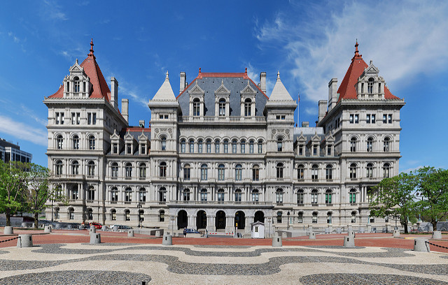 New York state capitol building