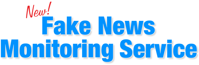 fake news monitoring service