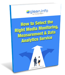 Glean.info Publishes New Ebook on Selecting Media Monitoring and Measurement Services